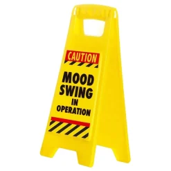 New Boxer Gifts Ltd Advarselsskilt Mood Swing