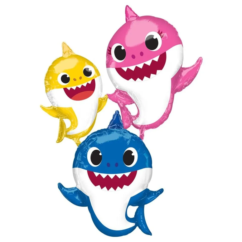Folat B.V. Airwalker Baby Shark Folieballon - Balloner