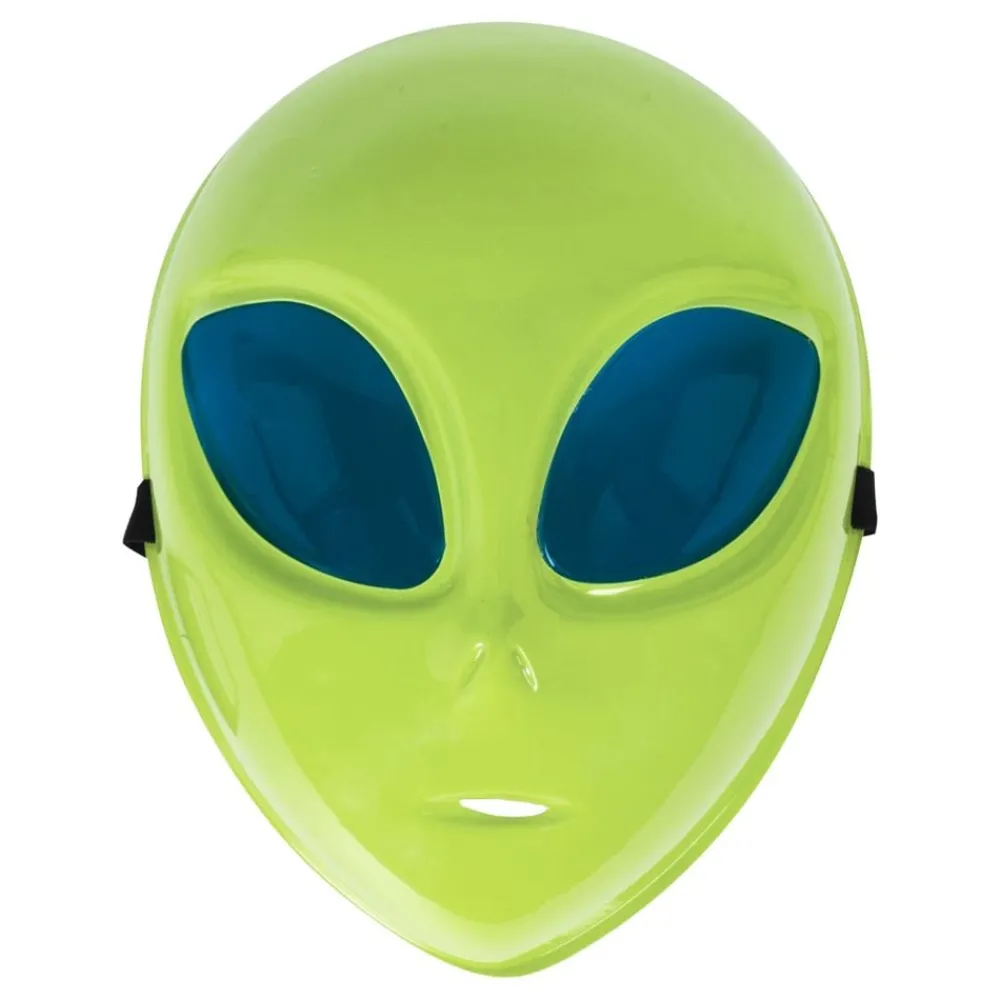 Ptit Clown Alien Maske Grøn - Masker