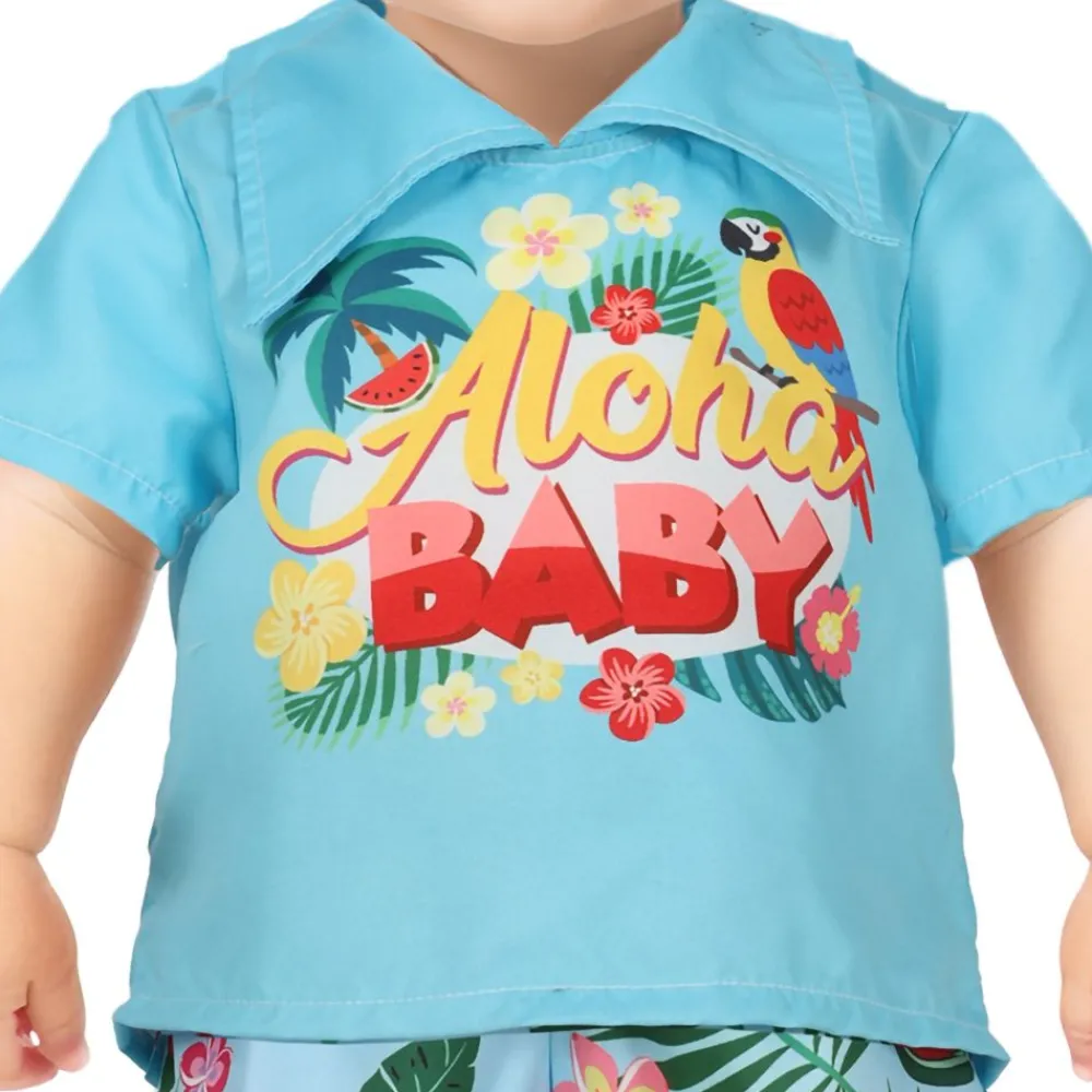 Fiestas Guirca, S.L Aloha Baby Baby Kostume - Udklædningskostumer|Kostumetema