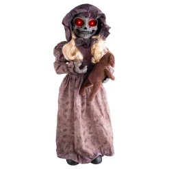 ESPA NV Animeret Two-face Dukke med Lyd & Lys Prop - Dekorationer & Rekvisitter
