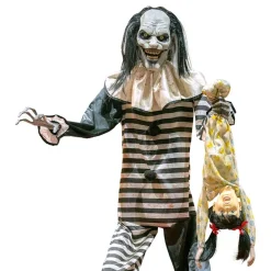 ESPA NV Animeret Zombie Klovn med Lyd & Lys Prop - Dekorationer & Rekvisitter