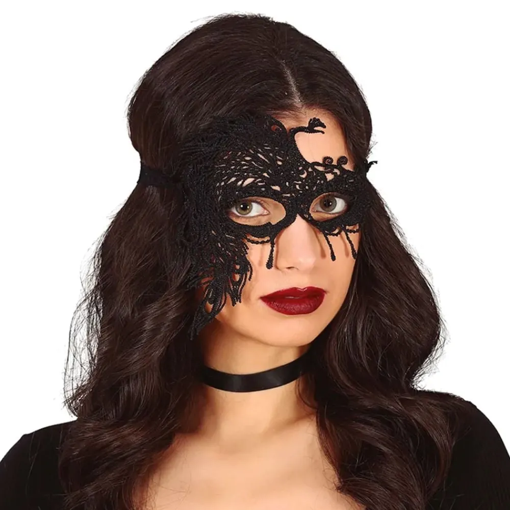 Best Fiestas Guirca, S.L Ansigtsmaske Blonde Sort
