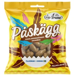 ERT Godis AB Aroma Chokoladedragerede Skumæg - Slik
