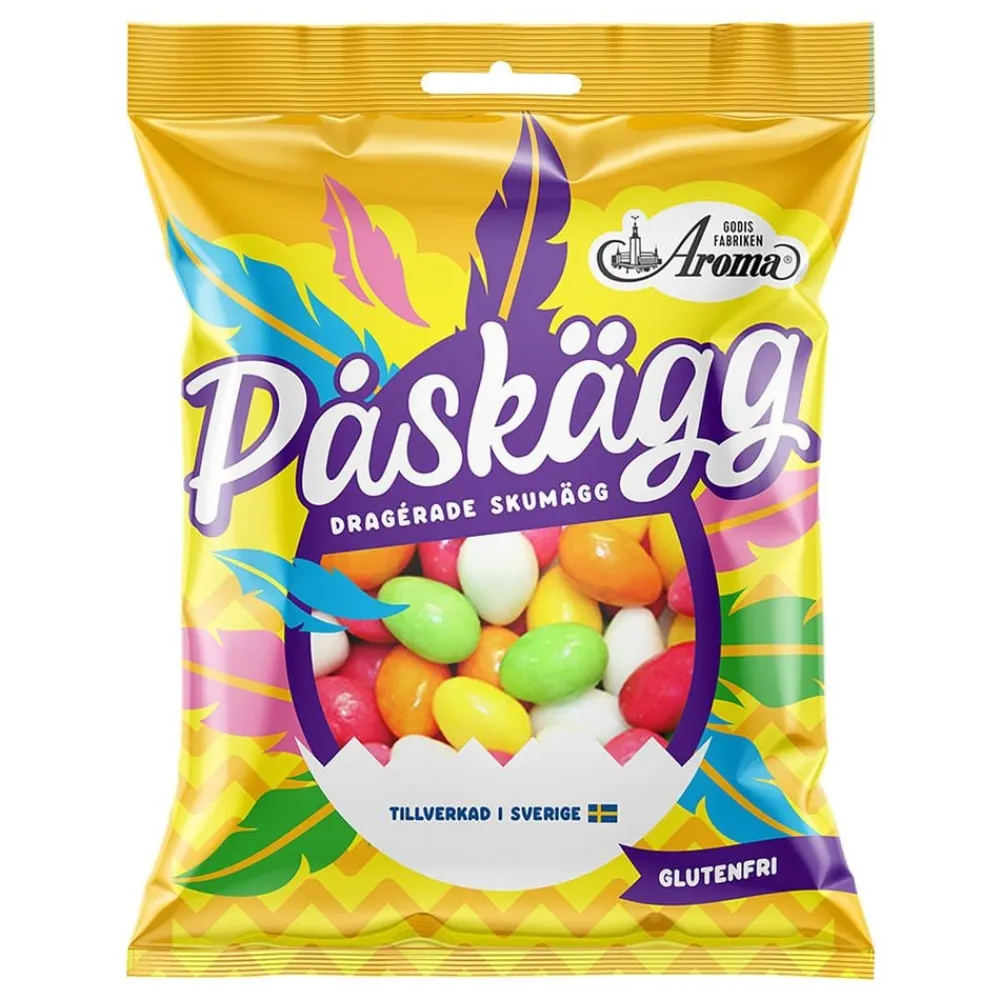 New ERT Godis AB Aroma Dragé Skumæg Slikpose