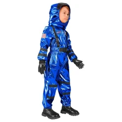 Widmann S.r.l. Astronaut Blå Metallic Børnekostume - Udklædningskostumer|Kostumetema