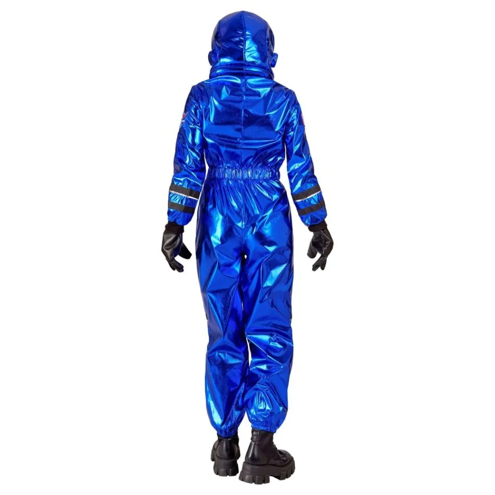 Best Widmann S.r.l. Astronaut Blå Metallic Dame Kostume