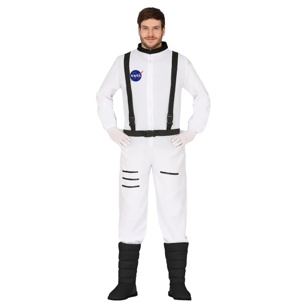 Fiestas Guirca, S.L Astronaut Kostume - Udklædningskostumer|Kostumetema