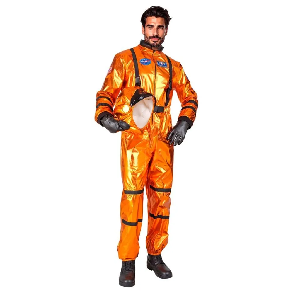 Clearance Widmann S.r.l. Astronaut Orange Metallic Herre Kostume