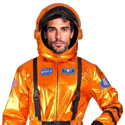 Clearance Widmann S.r.l. Astronaut Orange Metallic Herre Kostume