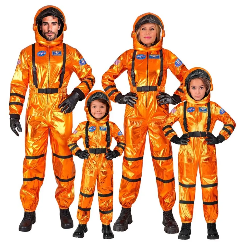 Clearance Widmann S.r.l. Astronaut Orange Metallic Herre Kostume