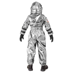 New Widmann S.r.l. Astronaut Silver Metallic Børnekostume