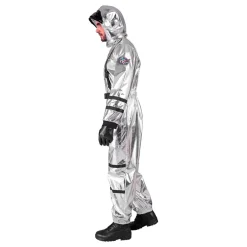 Hot Widmann S.r.l. Astronaut Silver Metallic Herre Kostume