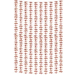 PartyDeco sp. z o.o. Backdrop Blomster Rosaguld - Oppyntning