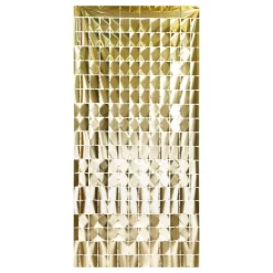 Best PartyDeco sp. z o.o. Backdrop Kvadratisk Guld Metallic