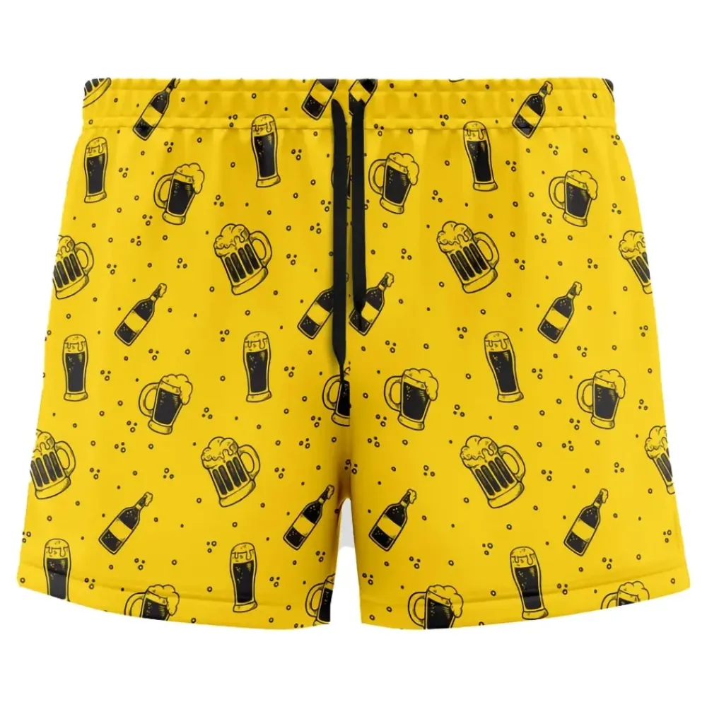 Netshirt Group AB Badeshorts Øl/Beer - Tøj|Hobby & Fritid