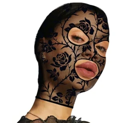 Fiestas Guirca, S.L Balaclava med blonde - Tilbehør|Kostumetema