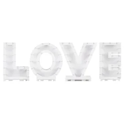 Discount Ginger Ray Ltd Ballonboks Love Hvid
