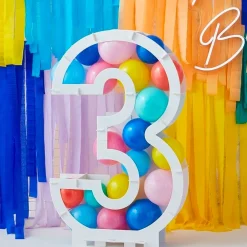 Discount Ginger Ray Ltd Ballonboks Tal Hvid