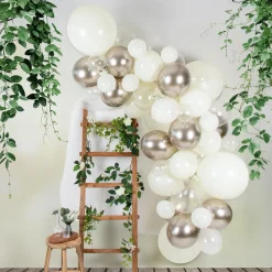 Folat B.V. Ballonbue Ivory/Crystal/Chrome - Balloner