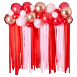 Best CG Global Products Ltd Ballonbue med Streamers Rød/Lyserød