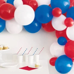 Unique UK Inc t/as Unique Party Ballonbue Rød/Hvid/Blå - Balloner