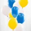 Ballongkungen AB Ballonbuket Blå/Gul - Balloner