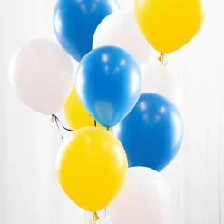 Ballongkungen AB Ballonbuket Blå/Gul - Balloner