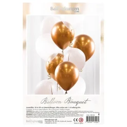 Outlet Ballongkungen AB Ballonbuket Guld/Krom