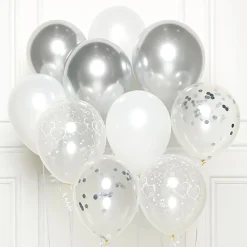 Reithmüller Europe GmbH Ballonbuket Sølv - Balloner