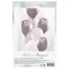 Ballongkungen AB Ballonbuket Sølv/Krom - Oppyntning|Balloner