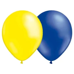 Ballongkungen AB Balloncombo Metallic Blå/Gul