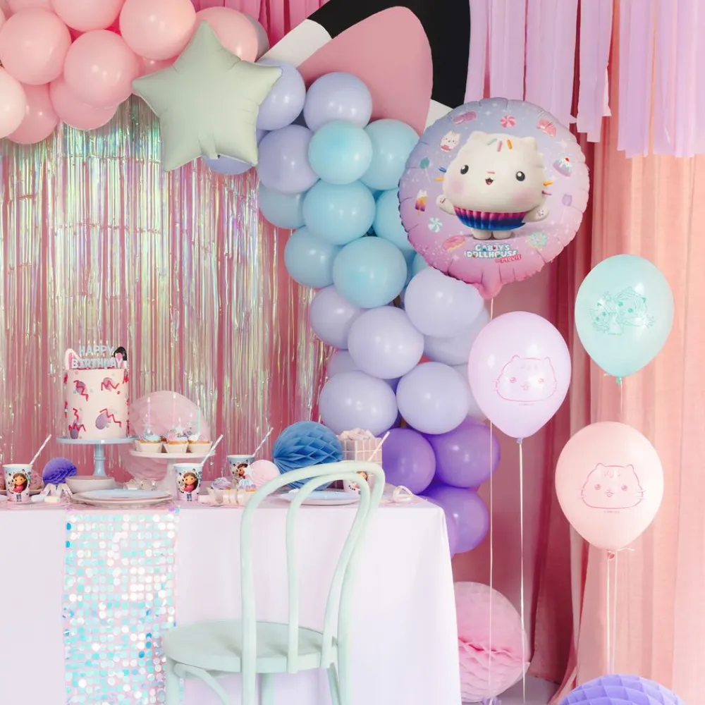 PartyDeco sp. z o.o. Balloner Gabbys Dukkehus Pastel - Balloner