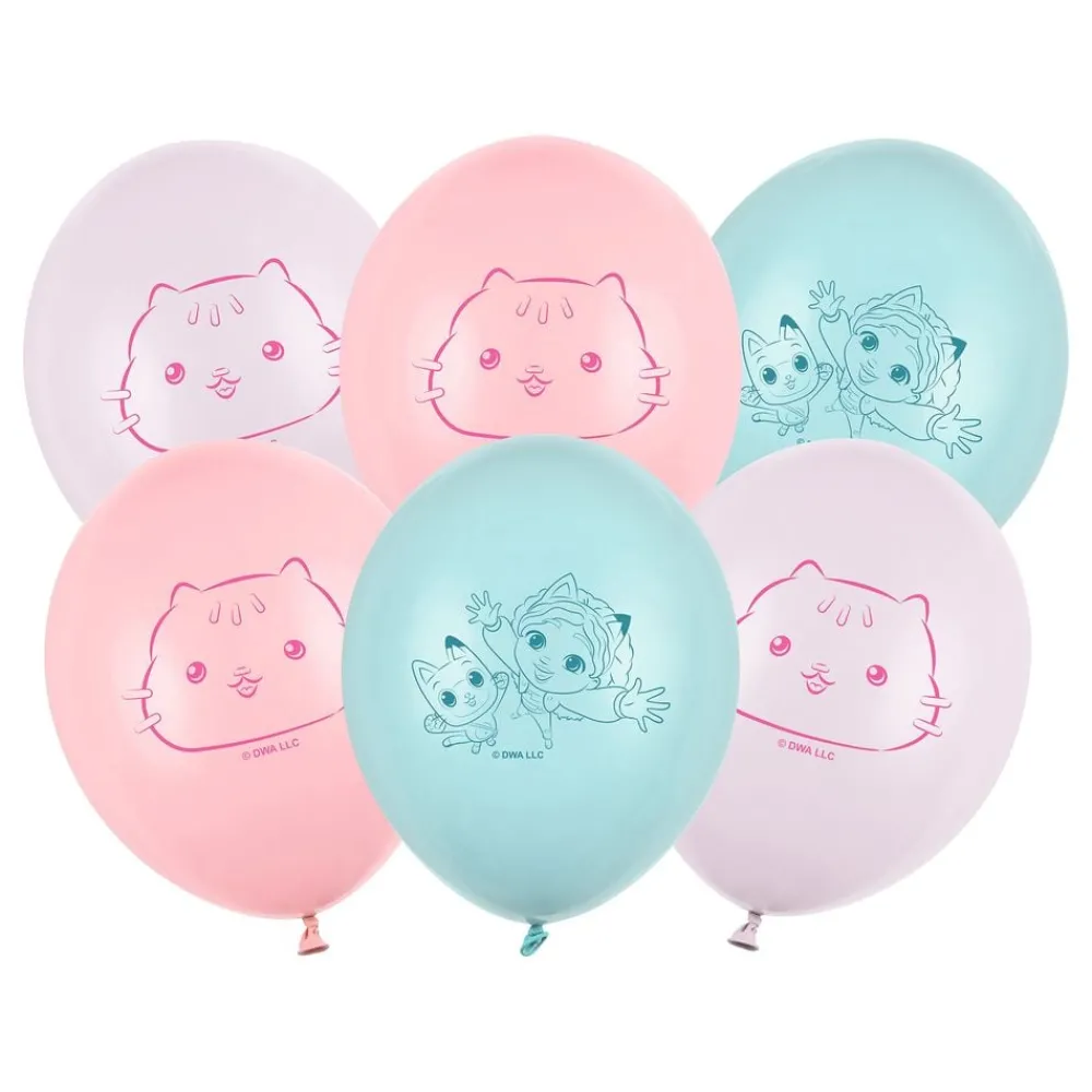 PartyDeco sp. z o.o. Balloner Gabbys Dukkehus Pastel - Balloner