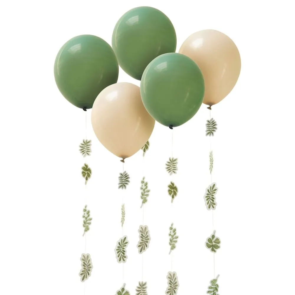 New CG Global Products Ltd Balloner Grønne Blade Botanic