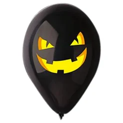 Ballongkungen AB Balloner Halloween Græskar Sort - Balloner