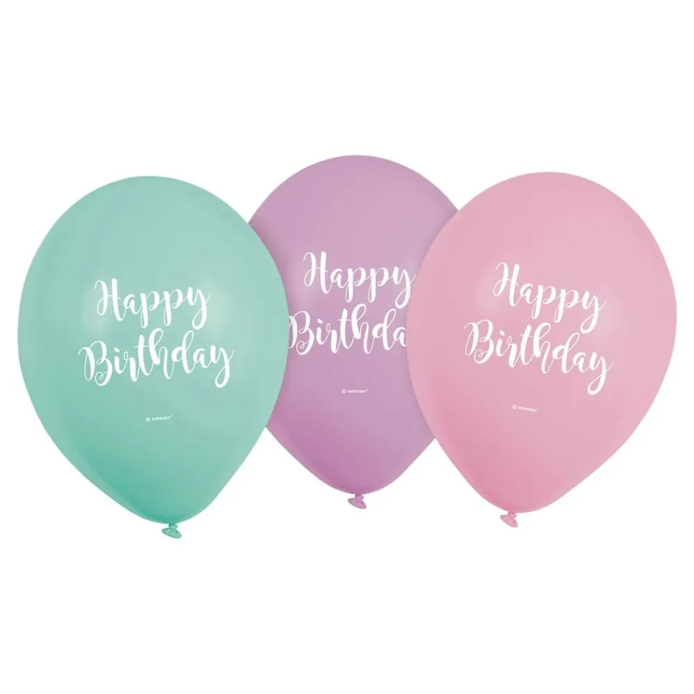 Reithmüller Europe GmbH Balloner Happy Birthday Pastel - Balloner