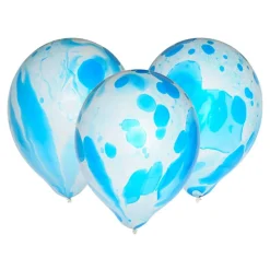Hisab/Joker Company AB Balloner Marble Blå - Balloner