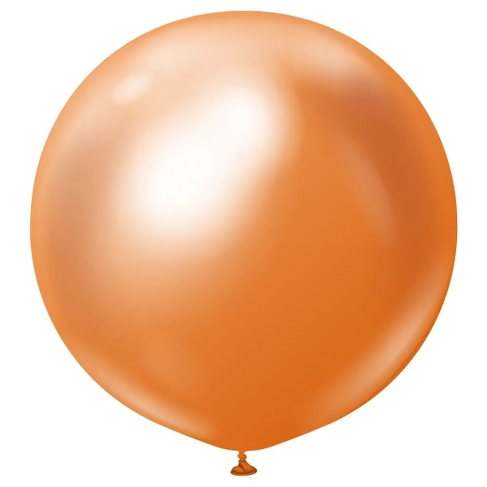 Ballongkungen AB Balloner Professional Gigantiske Kobber Chrome - Balloner
