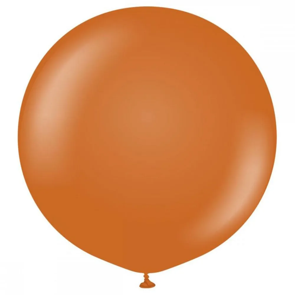 Clearance Ballongkungen AB Balloner Professional Gigantiske Rust Orange