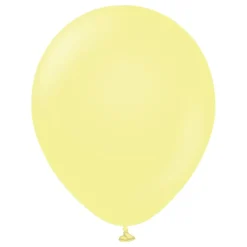 Ballongkungen AB Balloner Professional Macaron Yellow - Oppyntning|Balloner