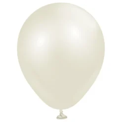 Online Ballongkungen AB Balloner Professional Mini Aura Ivory White