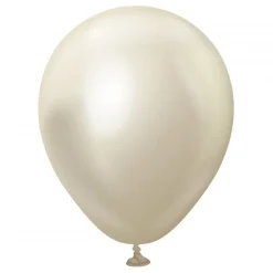 Clearance Ballongkungen AB Balloner Professional Mini White Gold Chrome