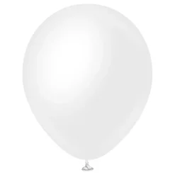 Hot Ballongkungen AB Balloner Professional Store Opaque Satin Snow White