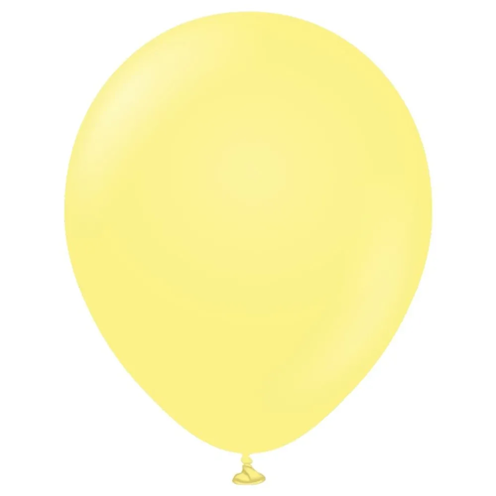 Ballongkungen AB Balloner Professional Store Macaron Yellow - Balloner