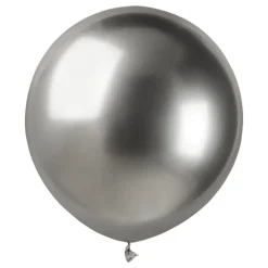 Sale Ballongkungen AB Balloner Shiny Silver Runde Store