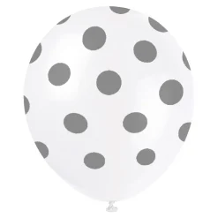 Unique UK Inc t/as Unique Party Balloner Sølvprikker - Oppyntning|Balloner