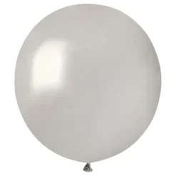 Discount Ballongkungen AB Balloner Sølv Runde Store