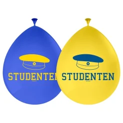 Outlet Folat B.V. Balloner Studenten Blå/Gul