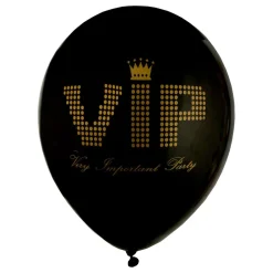 Discount Santex Balloner VIP Sort/Guld